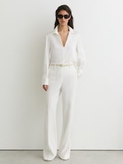 Reiss Ivory Orla Blouse - Image 3 of 7