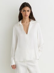 Reiss Ivory Orla Blouse - Image 6 of 7