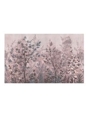 Graham & Brown Blush Forest in Bloom Fixed Size Mural 4m x 2.5m - Image 2 of 2