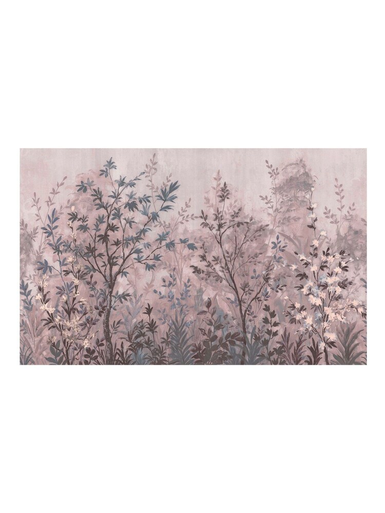 Graham & Brown Blush Forest in Bloom Fixed Size Mural 4m x 2.5m - Image 2 of 2