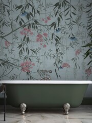 Graham & Brown Sky Obassia Fixed Size Mural 4m x 2.5m - Image 1 of 2