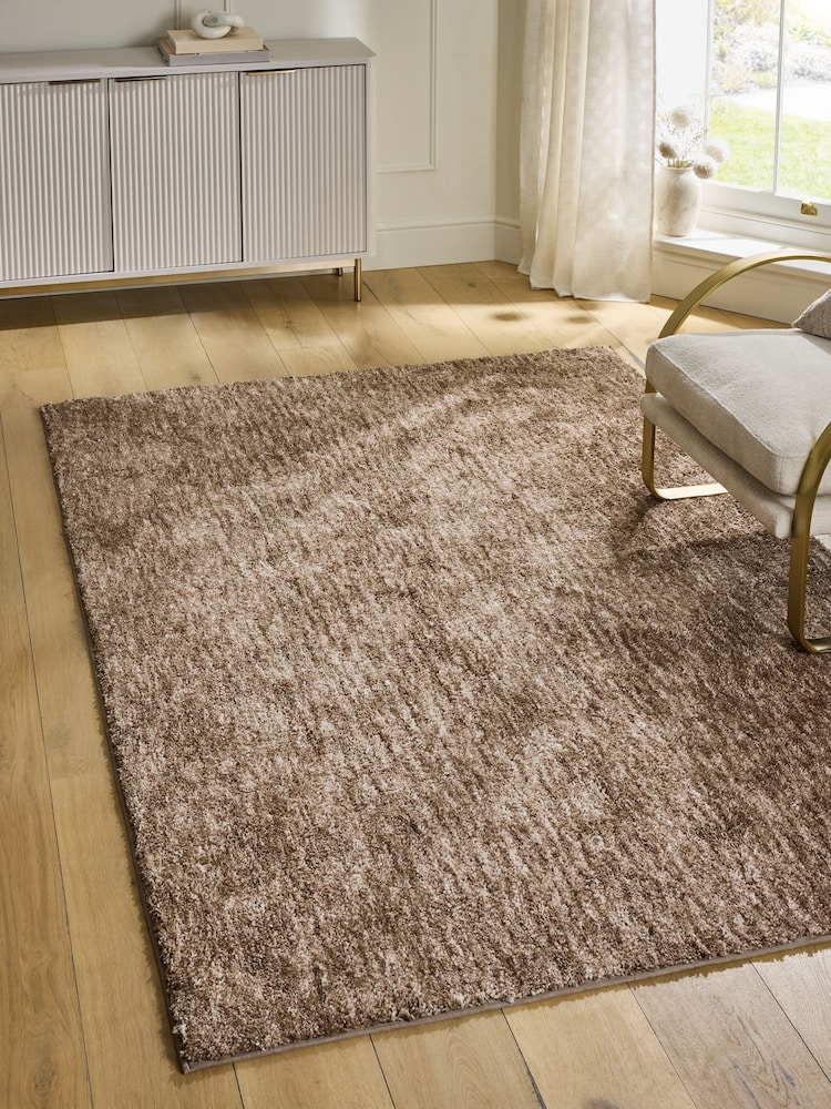 Natural Space Dye Cosy Washable Shaggy Rug - Image 1 of 5 Natural Space Dye Cosy Washable Shaggy Rug - Image 1 of 5