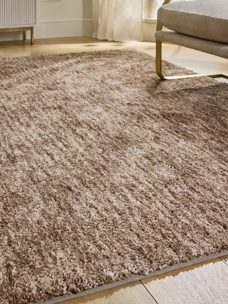 Natural Space Dye Cosy Washable Shaggy Rug - Image 2 of 5 Natural Space Dye Cosy Washable Shaggy Rug - Image 2 of 5