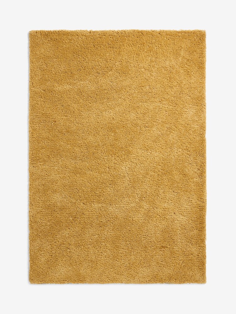 Ochre Yellow Premium Cosy Twist Rug - Image 5 of 5 Ochre Yellow Premium Cosy Twist Rug - Image 5 of 5