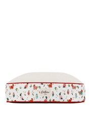 Cath Kidston Green and White and Pink Hearts and Roses Small Medium Mattress - Image 1 of 4