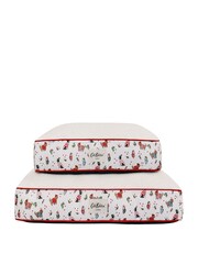 Cath Kidston Green and White and Pink Hearts and Roses Small Medium Mattress - Image 2 of 4