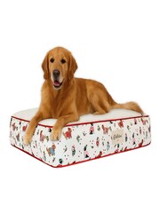 Cath Kidston Green and White and Pink Hearts and Roses Small Medium Mattress - Image 4 of 4