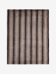 Brown Alaska Faux Fur Throw - Image 1 of 3
