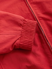 Red Funnel Neck Zip Through Jacket - Image 10 of 11