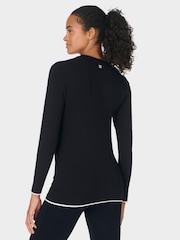 Teplákový top Betty s kulatým výstřihem z modalu - Obrázek 2 z 8