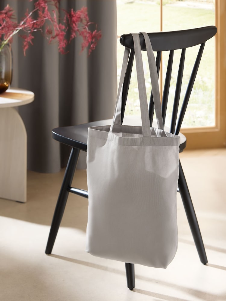 Grey Charcoal Cotton Blackout/Thermal Pencil Pleat Curtains - Image 2 of 6 Grey Charcoal Cotton Blackout/Thermal Pencil Pleat Curtains - Image 2 of 6