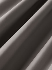Grey Charcoal Cotton Blackout/Thermal Pencil Pleat Curtains - Image 6 of 6