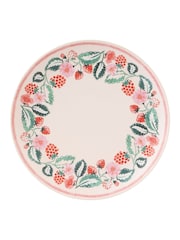 Cath Kidston 4 Pack Pink Raspberry Melamine Dinner Plates - Image 1 of 4
