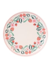 Cath Kidston 4 Pack Pink Raspberry Melamine Dinner Plates - Image 3 of 4