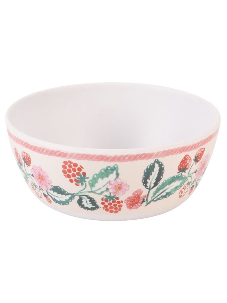 Cath Kidston 4 Pack Pink Raspberry Melamine Cereal Bowls - Image 2 of 5