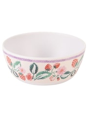 Cath Kidston 4 Pack Pink Raspberry Melamine Cereal Bowls - Image 3 of 5