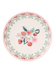 Cath Kidston Pink Raspberry Melamine Side Plates 4 Pack - Image 1 of 4