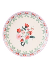 Cath Kidston Pink Raspberry Melamine Side Plates 4 Pack - Image 2 of 4