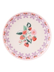 Cath Kidston Pink Raspberry Melamine Side Plates 4 Pack - Image 3 of 4