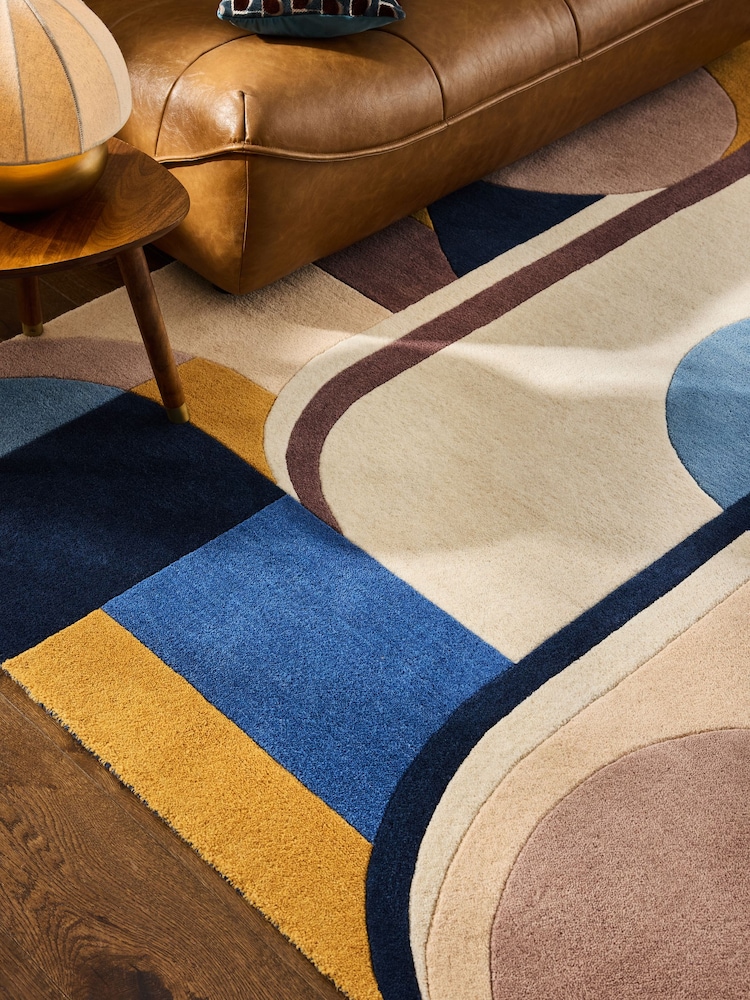 Hula Geometric Rug - Image 2 de 5 Hula Geometric Rug - Image 2 de 5