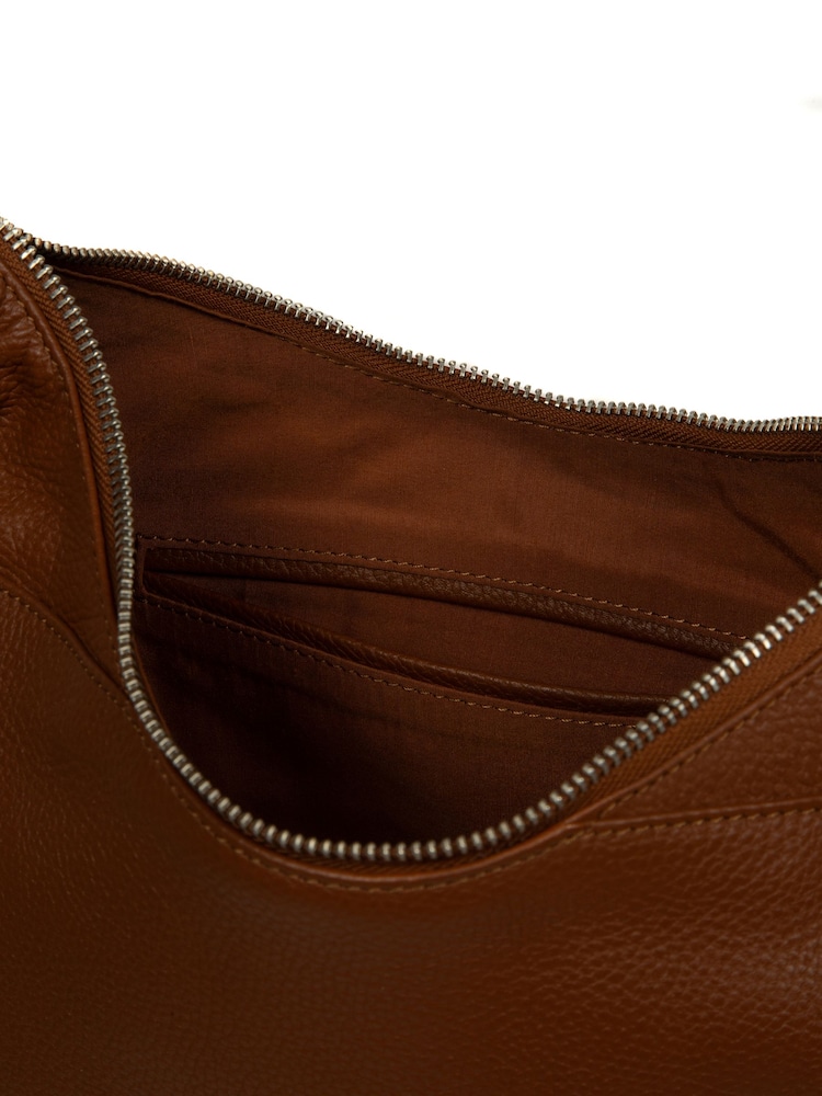Cultured London Kovo Leather Shoulder Brown Bag - Image 8 of 8 Cultured London Kovo Leather Shoulder Brown Bag - Image 8 of 8
