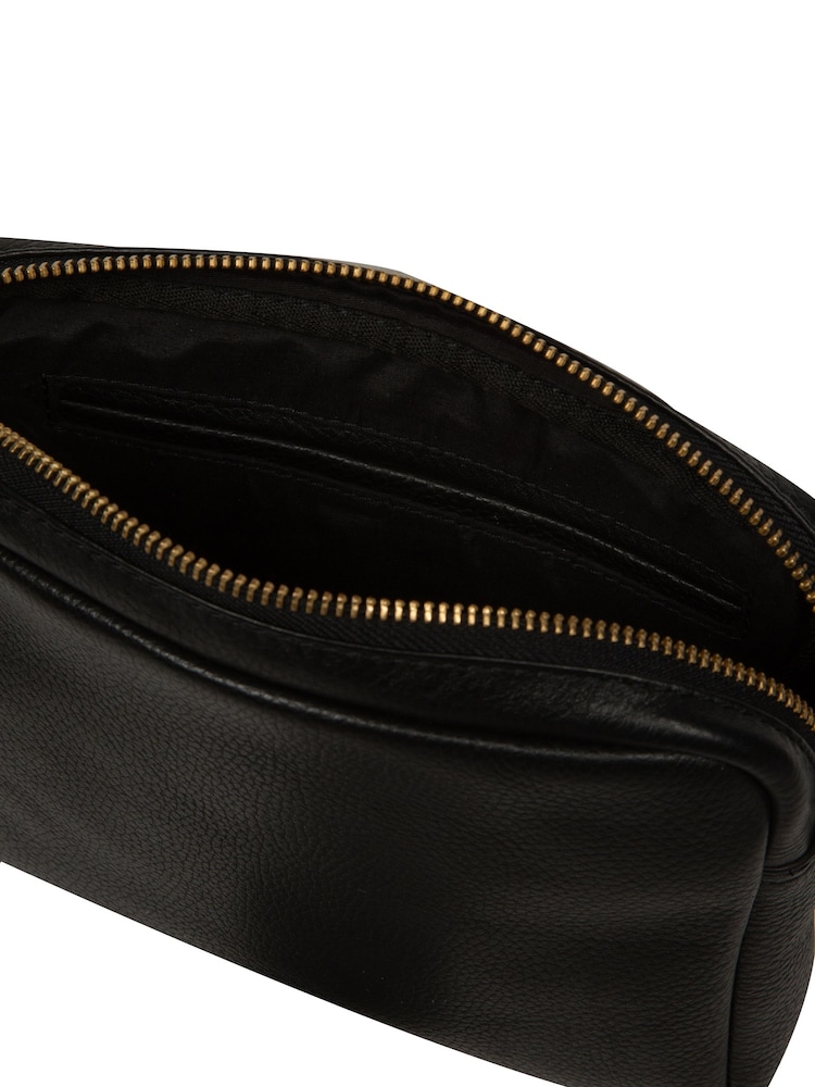 Pure Luxuries London 'Eris' Leather Black Cross Body Bag - Image 5 of 5 Pure Luxuries London 'Eris' Leather Black Cross Body Bag - Image 5 of 5