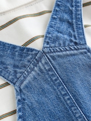 Blue Denim Baby Dungarees and Polo Bodysuit Set (0mths-3yrs) - Image 12 of 12
