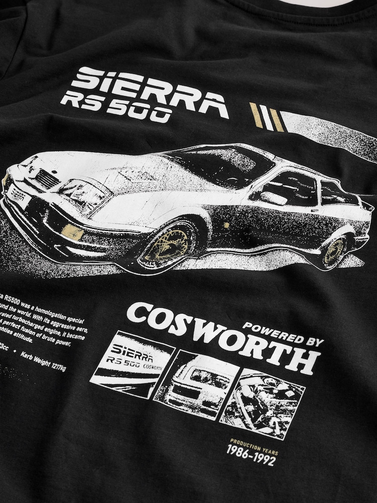 黑色與金色 - Hot Hatch Car Graphic T-Shirt - 圖片 9/9