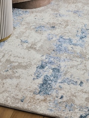 Blue Elena Abstract Rug - Image 2 of 5