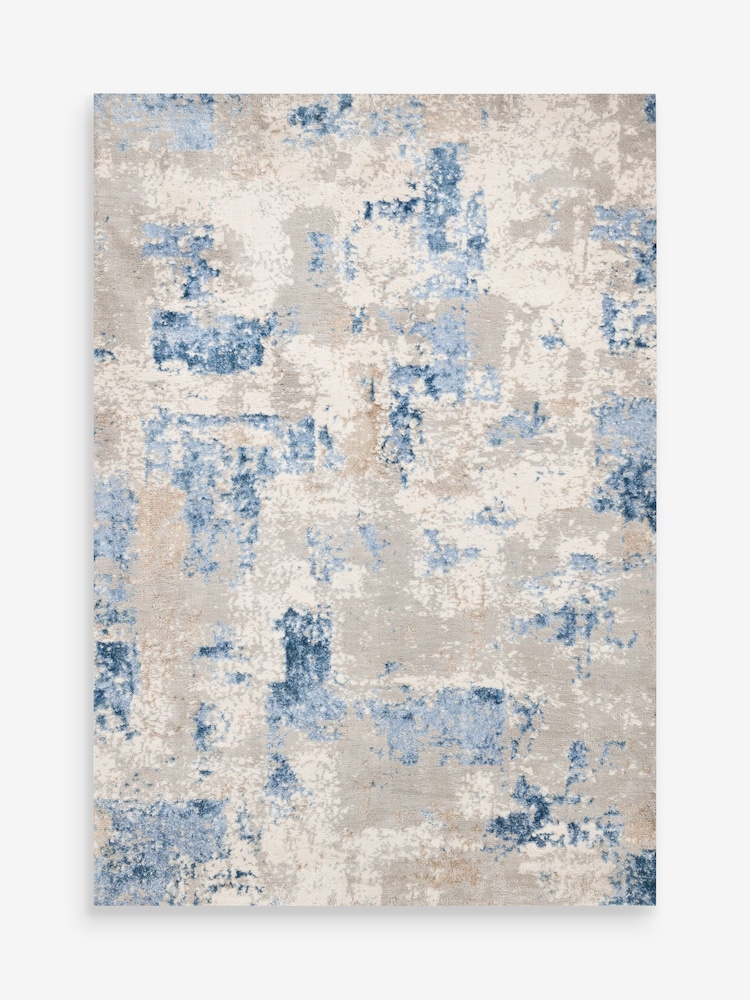 Blue Elena Abstract Rug - Image 5 of 5