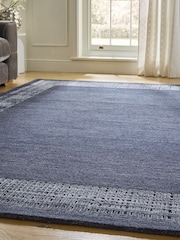 Navy Collection Luxe Cera Border Rug - Image 2 of 5
