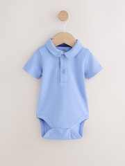 Blue/Green Check Woven Dungaree and Bodysuit Set (0mths-2yrs) - Image 8 of 15
