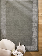 Grey Collection Luxe Cera Border Rug - Image 2 of 4