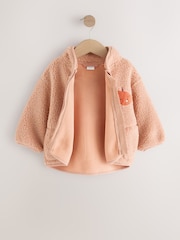 Orange Pumpkin Zip Through Fleece (3mths-7yrs) - Image 7 of 10
