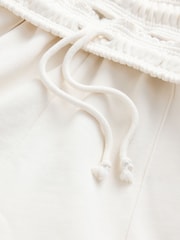 Ecru White Wide Leg Joggers - Image 7 of 8