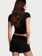 Victoria's Secret Black Modal Ultra Fine Shorts - Image 2 of 2
