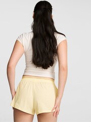 Victoria's Secret Pink Palest Yellow Jersey Short Pyjama Bottoms - Image 2 of 2