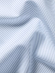 Charles Tyrwhitt Blue Non Iron Pinpoint Oxford Shirt - Image 6 of 6