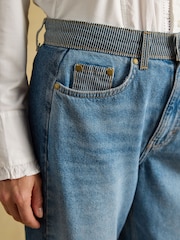 Keskipesu Hotch Potch - Joules Relaxed Fit -korkeavyötäröiset farkut - Kuva 4 / 8