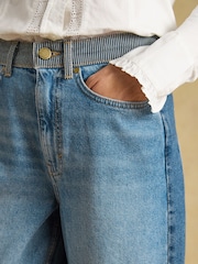 Keskipesu Hotch Potch - Joules Relaxed Fit -korkeavyötäröiset farkut - Kuva 5 / 8