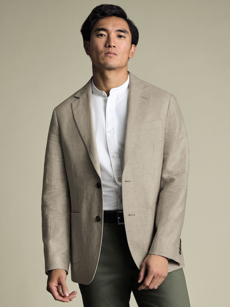 ז'קט כותנה פשתן של Charles Tyrwhitt - תמונה 2 מתוך 3