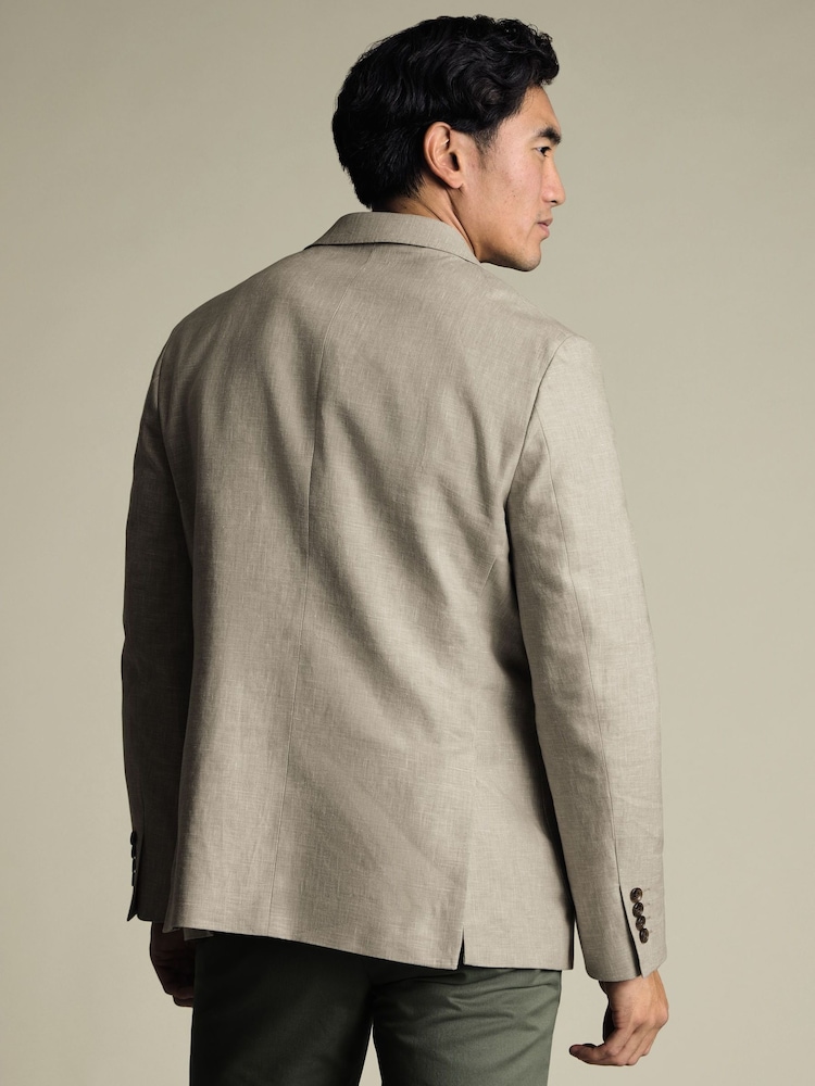 ז'קט כותנה פשתן של Charles Tyrwhitt - תמונה 3 מתוך 3