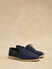 Linzi Blue Gianni Boat Shoes - Image 1 of 6