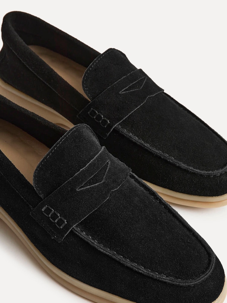 Linzi Black Luciano Summer Penny Loafers - Image 6 of 6 Linzi Black Luciano Summer Penny Loafers - Image 6 of 6