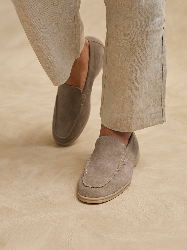 大地色 - Linzi Rino Summer Loafers - 圖片 1/7