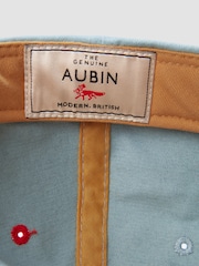 Aubin Blue Arnside Washed Twill Cap - Image 3 of 3