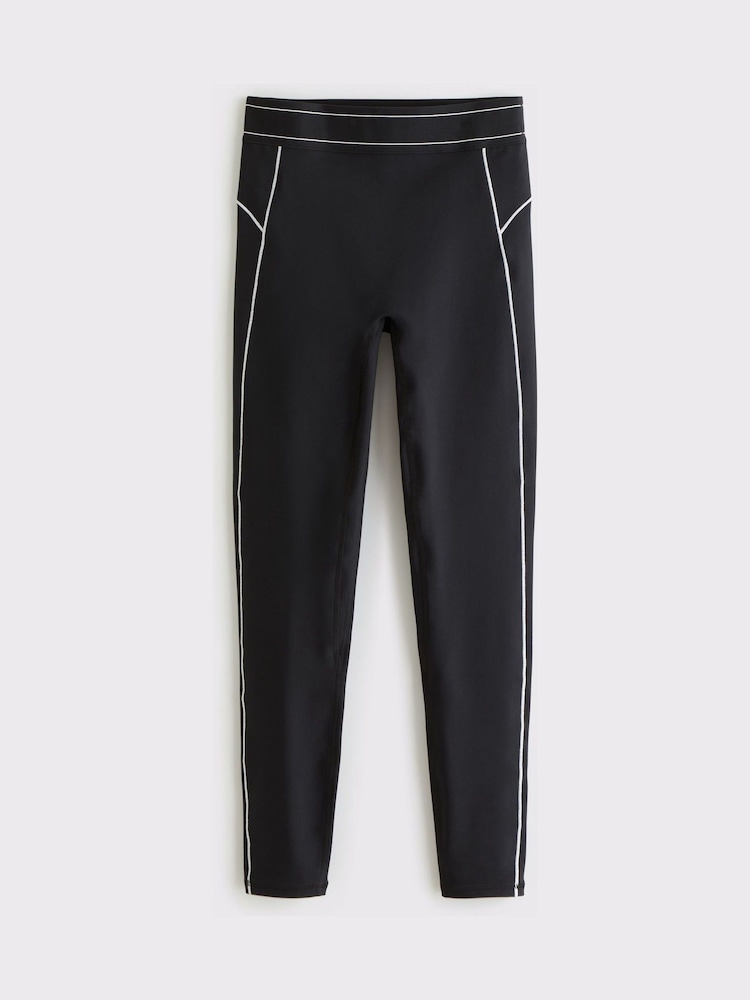 YPB Abercrombie & Fitch Black Sculptlux 7/8-Length Leggings - Image 6 of 6