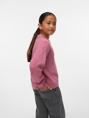 VERO MODA Pink Long Sleeve Polo Neck Jumper - Image 2 of 4