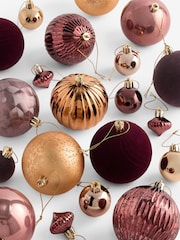 Pack de 50 bolas de Navidad irrompibles - Imagen 4 de 6