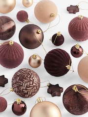 Pack de 50 bolas de Navidad irrompibles - Imagen 4 de 6
